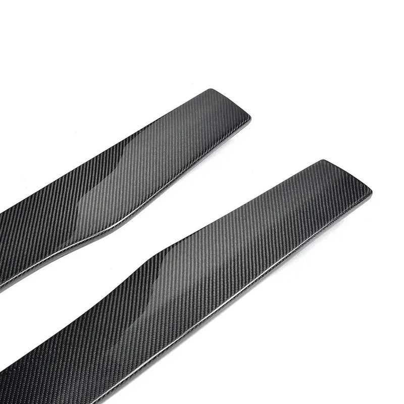 Mercedes C63 AMG - Carbon Fiber Side Skirt Extensions
