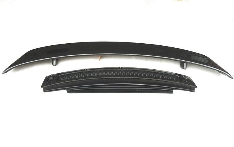 Audi R8 Gen 1 Carbon Fiber Wing With Base Panel Plate