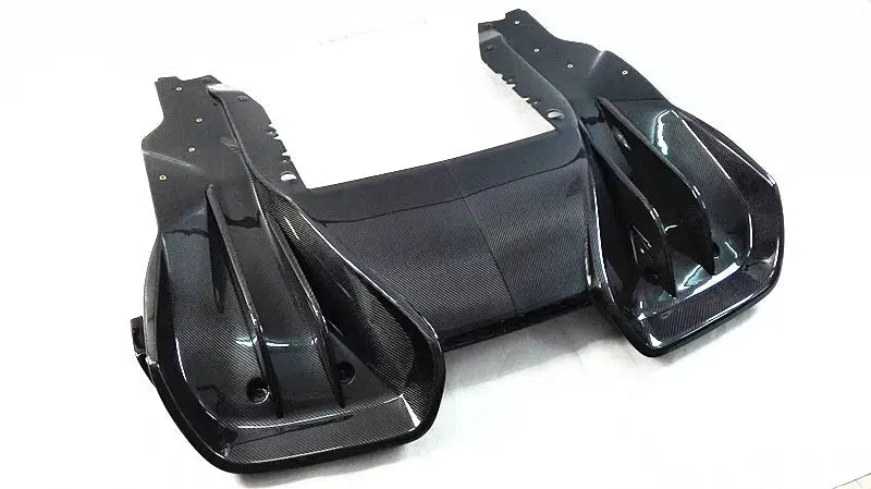 McLaren MP4-12C / 650S – Carbon Fiber Finned Rear Diffuser