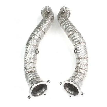 McLaren 765LT – Cat-Less Downpipes with Heat Shield