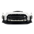 Nissan GT-R R35 - VRS Style Carbon Fiber Front Bumper w/ Front Lip