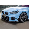 BMW G87 Carbon Fiber Front Splitter Canards