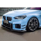 BMW G87 Carbon Fiber Front Splitter Canards