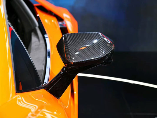 Lamborghini Revuelto – Carbon Fiber Side Mirror Covers
