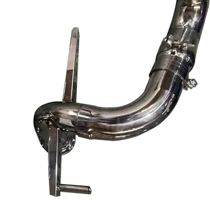 Audi R8 Gen 2 - Stainless Steel Straight Pipe Exhaust System