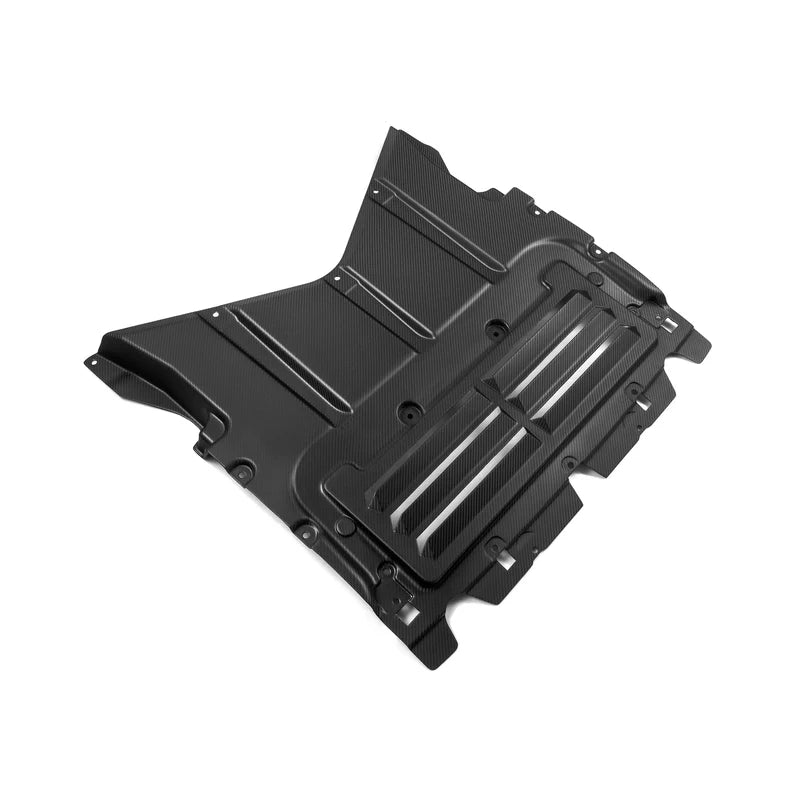 BMW M5 G90 G99 – Prepreg Carbon Fiber Oil Cooler Lower Protection Plate Cover