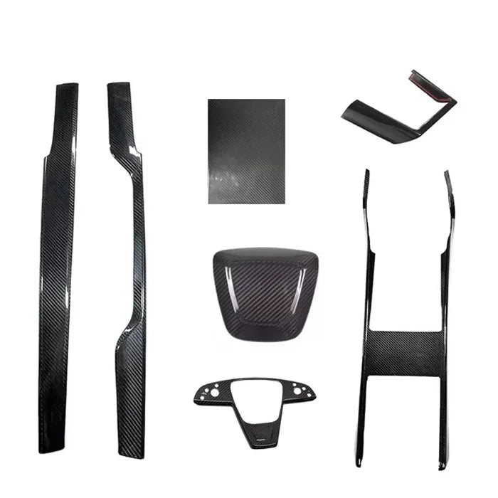 Tesla Model S - Carbon Fiber Interior Kit