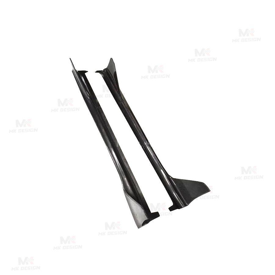 Porsche 718 Cayman / Boxster (2016–2023) – Carbon Fiber Side Skirts