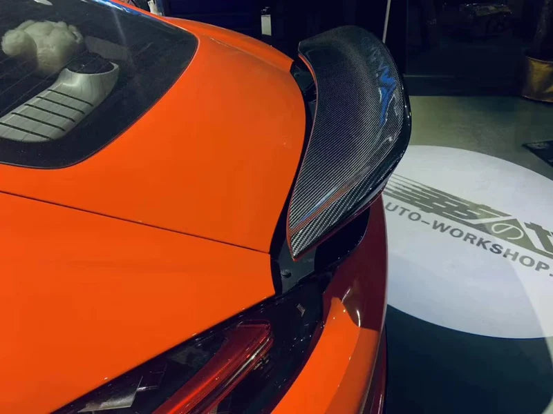 Porsche 718 Boxster / Cayman (2016–2019) - Carbon Fiber Rear Spoiler
