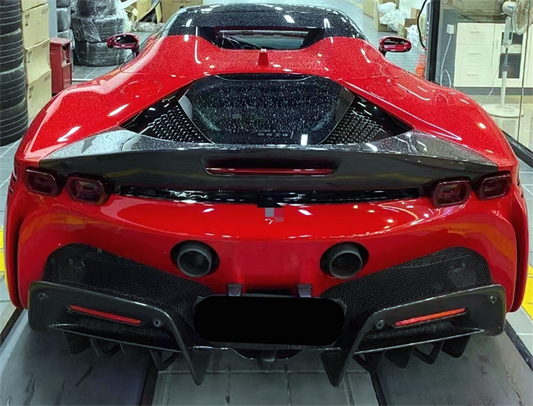 Ferrari SF90 - Carbon Fiber Rear Spoiler