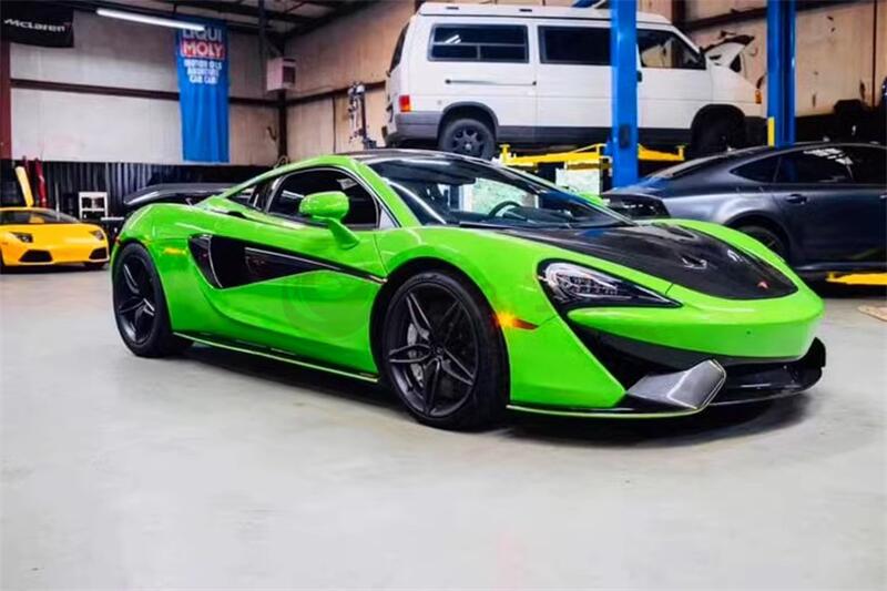 McLaren 570S – Carbon Fiber Front Lip & Trim