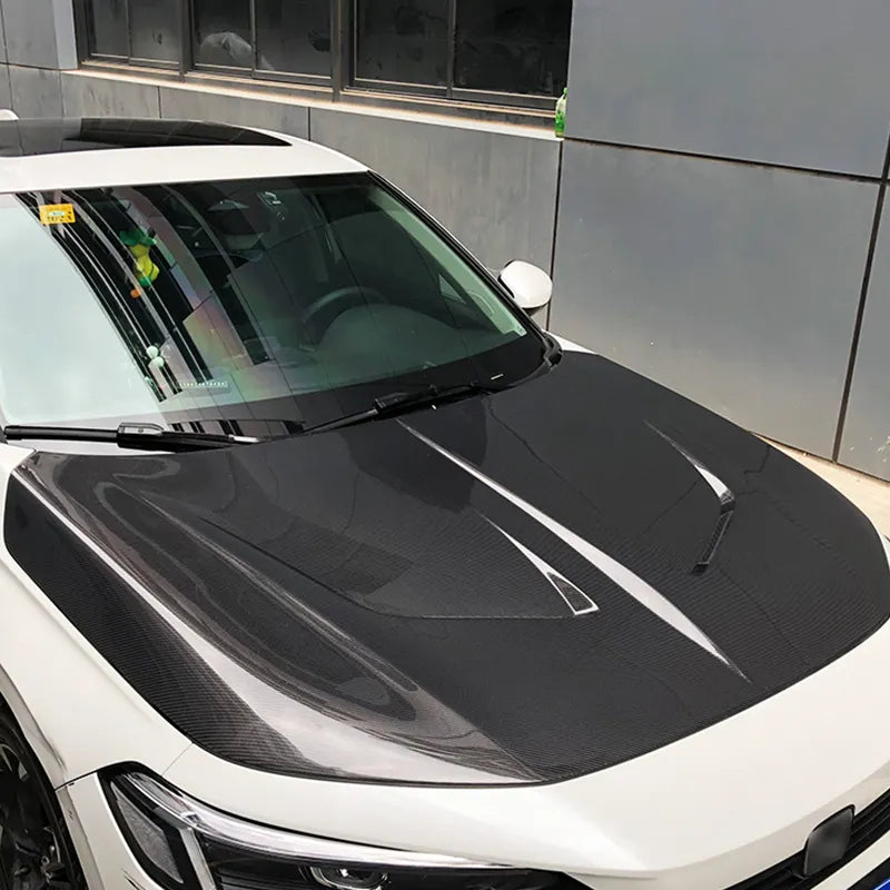 Honda Civic 11th Gen - Vented Carbon Fiber Hood