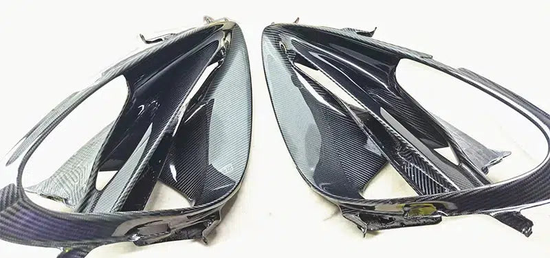 McLaren 720S / 750S / 765LT - Carbon Fiber Headlight Trim Replacements