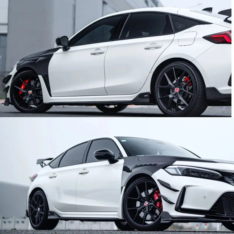 Honda Civic FL5 Type-R - Carbon Fiber Side Skirts OEM Style