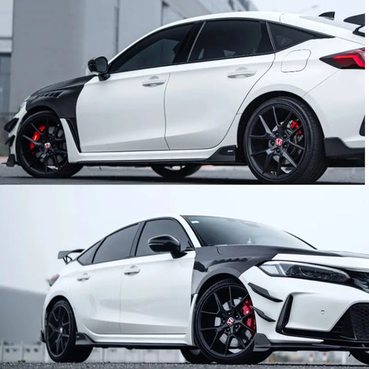 Honda Civic FL5 Type-R - Carbon Fiber Side Skirts OEM Style