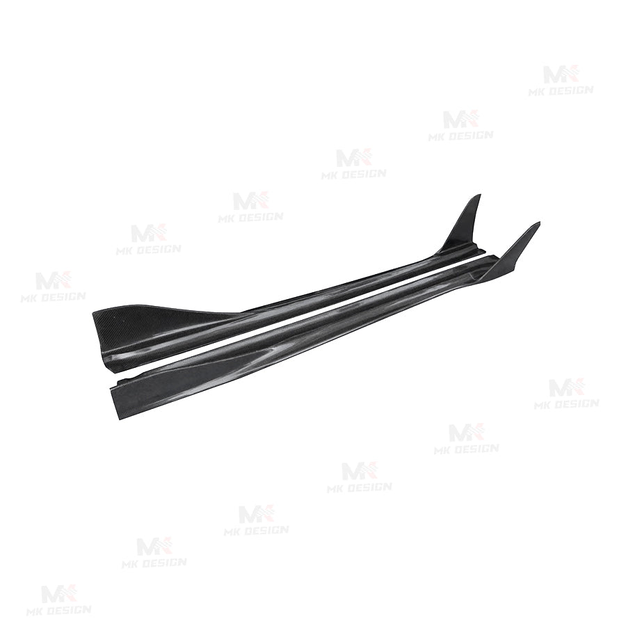 Porsche 718 Cayman / Boxster (2016–2023) – Carbon Fiber Side Skirts