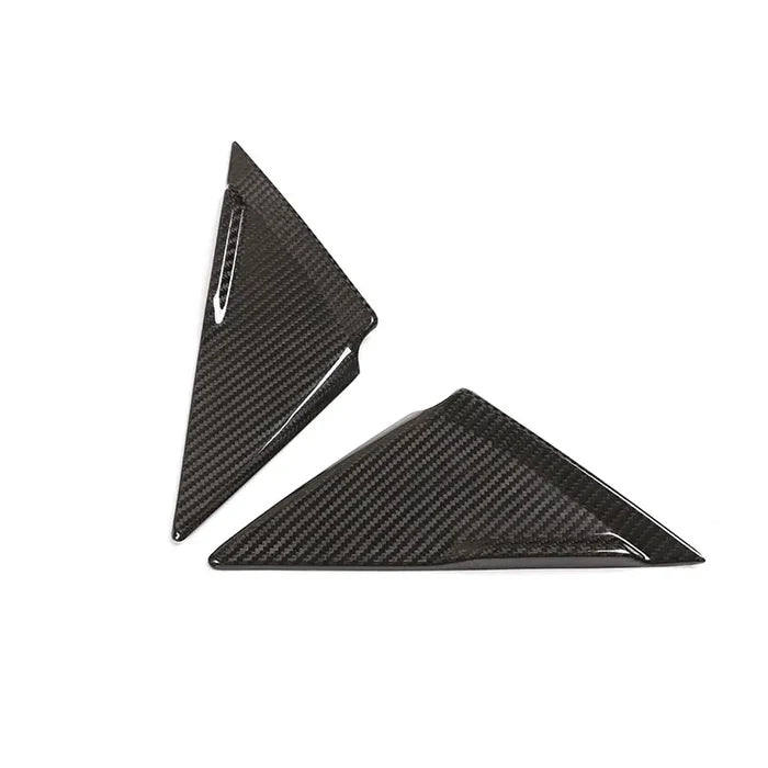 Nissan GT-R R35 - Carbon Fiber Door Wind Window Trim A-Pillar