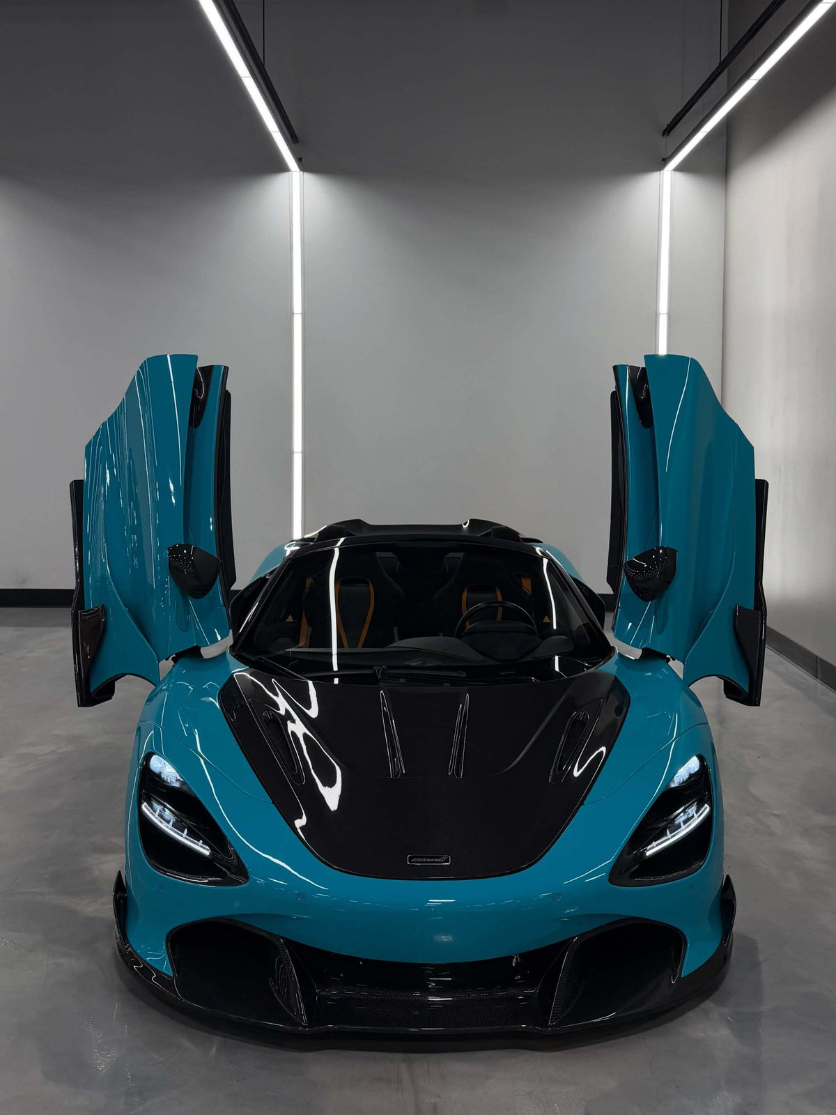 McLaren 720S / 750S / 765LT - R Style Carbon Fiber Hood Bonnet