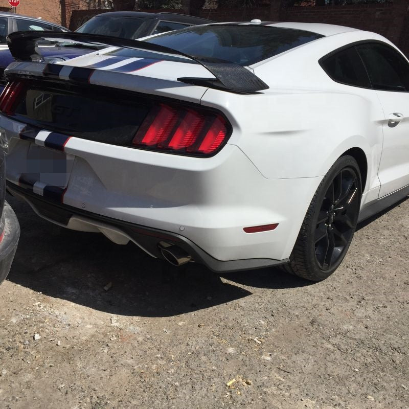 Ford Mustang 2015–2020 – GT350 Style Carbon Fiber GT Wing Rear Trunk Spoiler