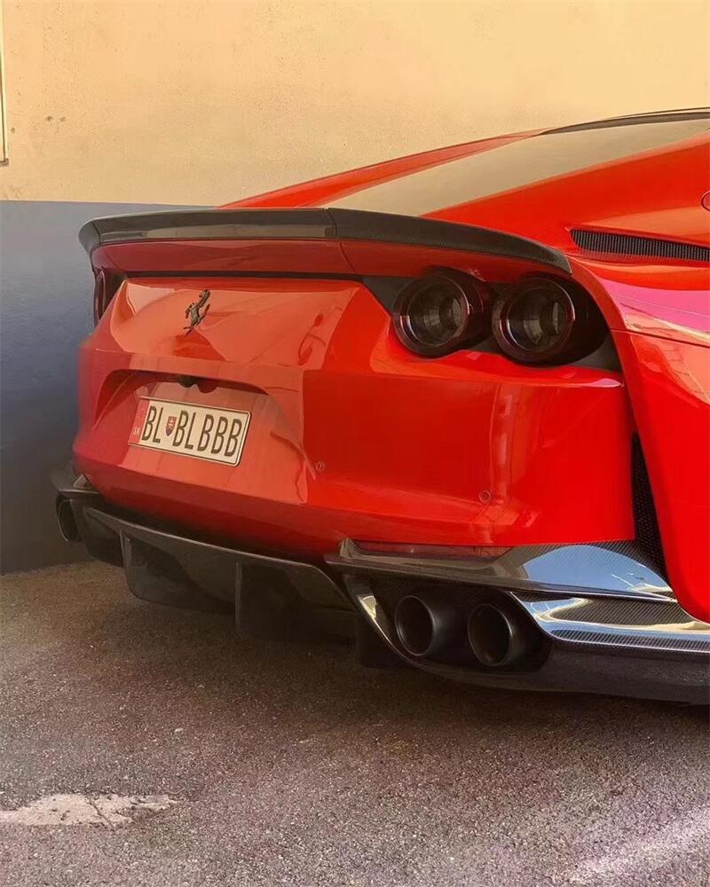 Ferrari 812 GTS - Carbon Fiber Rear Spoiler
