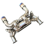 Lamborghini Aventador SVJ/Ultimae - Titanium Equal-Length Valved Exhaust System with Muffler