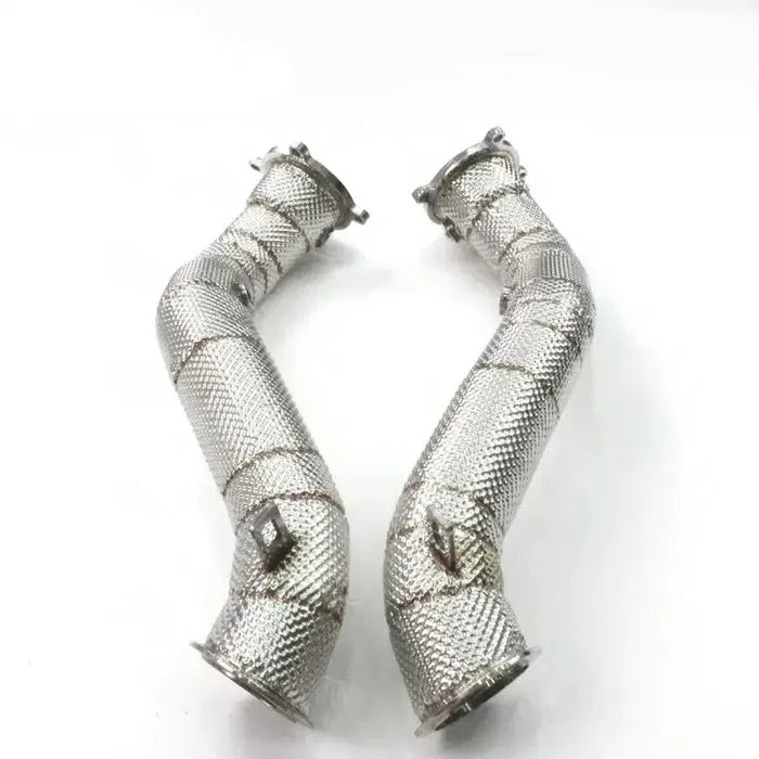 McLaren 765LT – Cat-Less Downpipes with Heat Shield