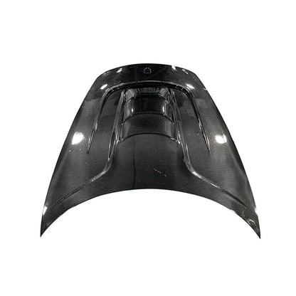 Porsche 718 Cayman / Boxster (2017–2024) - Dry Carbon Fiber Vented Engine Hood Bonnet