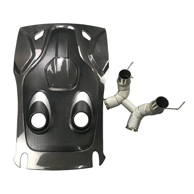 McLaren 540C & 570S - 600LT Carbon Fiber Rear Hood Deck Lid Conversion