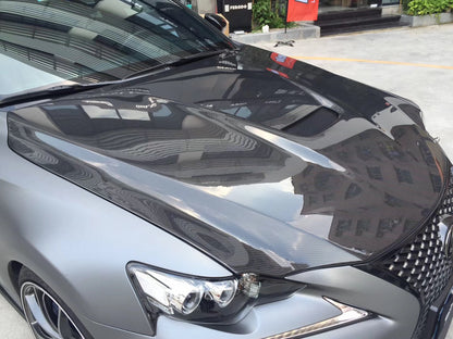 Lexus IS Series (2014–2020) - RCF Style Carbon Fiber Vented Hood