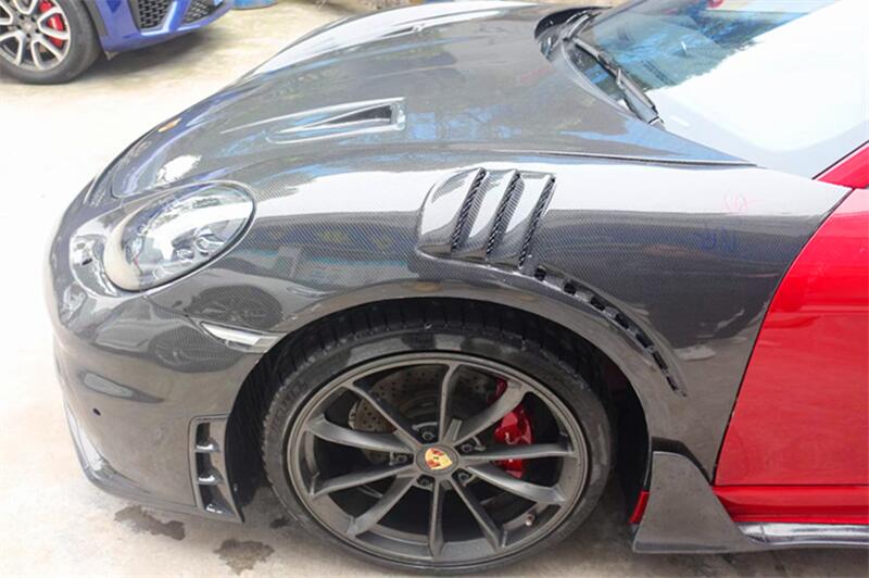 Porsche 718 Boxster / Cayman – Carbon Fiber Vented Fenders
