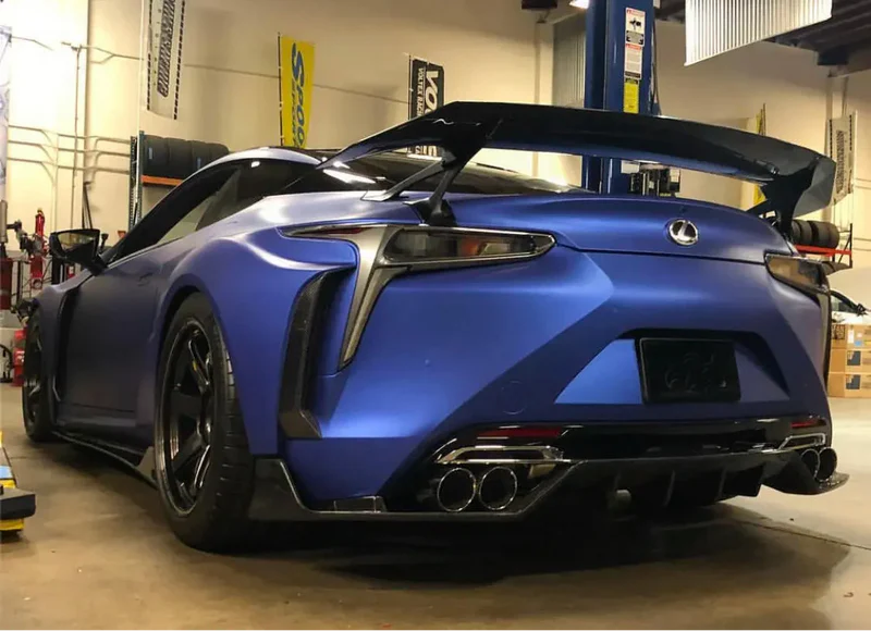 Lexus LC500 / LC500h – Carbon Fiber V Style Rear Spoiler Wing