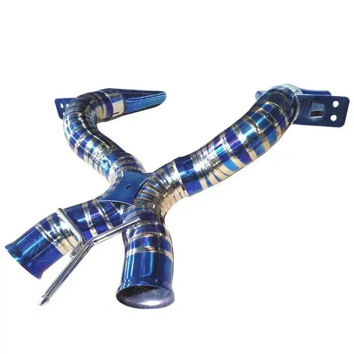 McLaren MP4-12C/650S - Straight Pipe Titanium Exhaust System