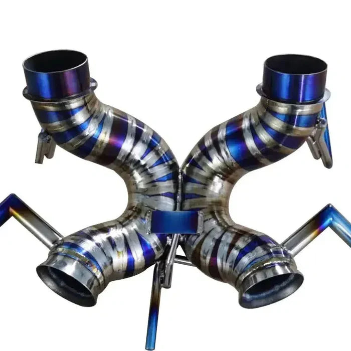 McLaren 600LT - Full Titanium Straight Pipe Exhaust