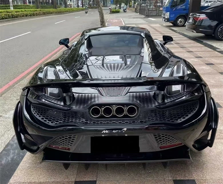 McLaren 720S Coupe - 765LT Style Carbon Fiber Rear Engine Cover Panel