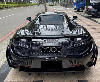 McLaren 720S Coupe - 765LT Style Carbon Fiber Rear Engine Cover Panel