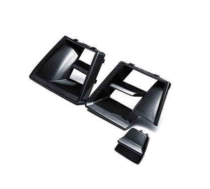 BMW XM G09 (2023–Present) - LD Style Carbon Fiber Front Bumper Air Vent Trim