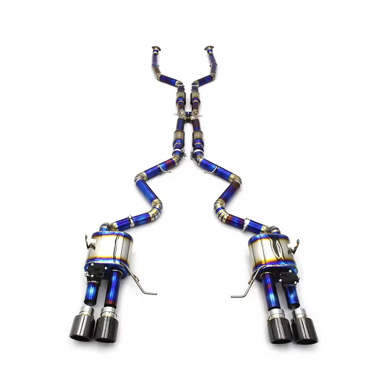 BMW M3 E92 – S65 Valved Titanium Catless Exhaust System