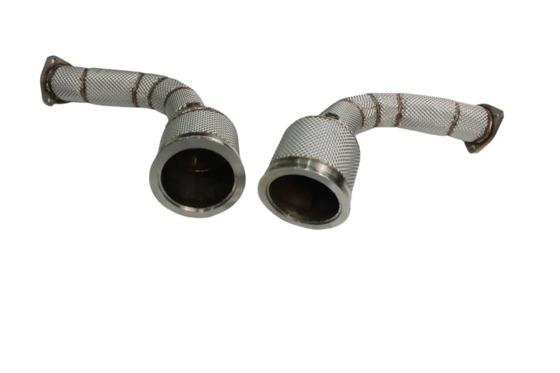 Lamborghini Urus - Cat Less Downpipes w/ Heat Shield