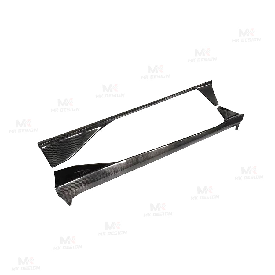 Porsche 718 Cayman / Boxster (2016–2023) – Carbon Fiber Side Skirts