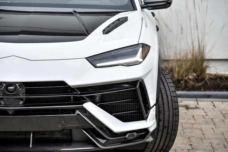 Lamborghini Urus - AX Style Carbon Fiber Front Bumper Trim
