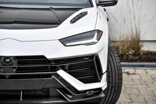 Lamborghini Urus - AX Style Carbon Fiber Front Bumper Trim