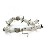 McLaren 570S/570GT – Full Catless Downpipes with Heat Shield