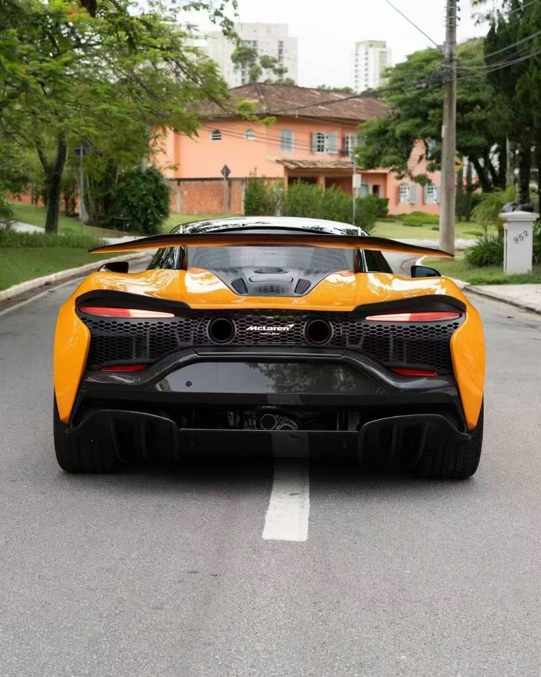 McLaren Artura – Prepreg Carbon Fiber N Style Rear Spoiler Wing