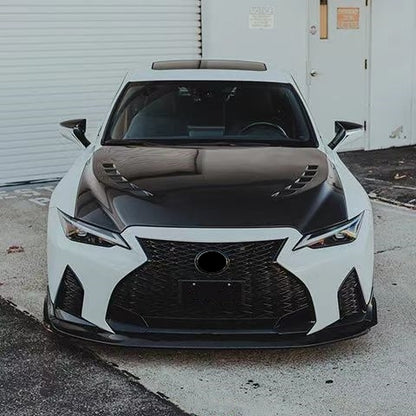 Lexus IS Series (2021–2025) - Carbon Fiber Vented Hood
