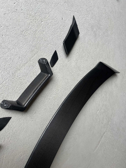 Ford Mustang S650 (2024+) - Dark Horse Style Carbon Fiber Rear Wing Spoiler
