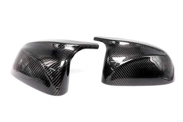 BMW G01 X3 / G02 X4 / G05 X5 – M Style Carbon Fiber Mirror Caps