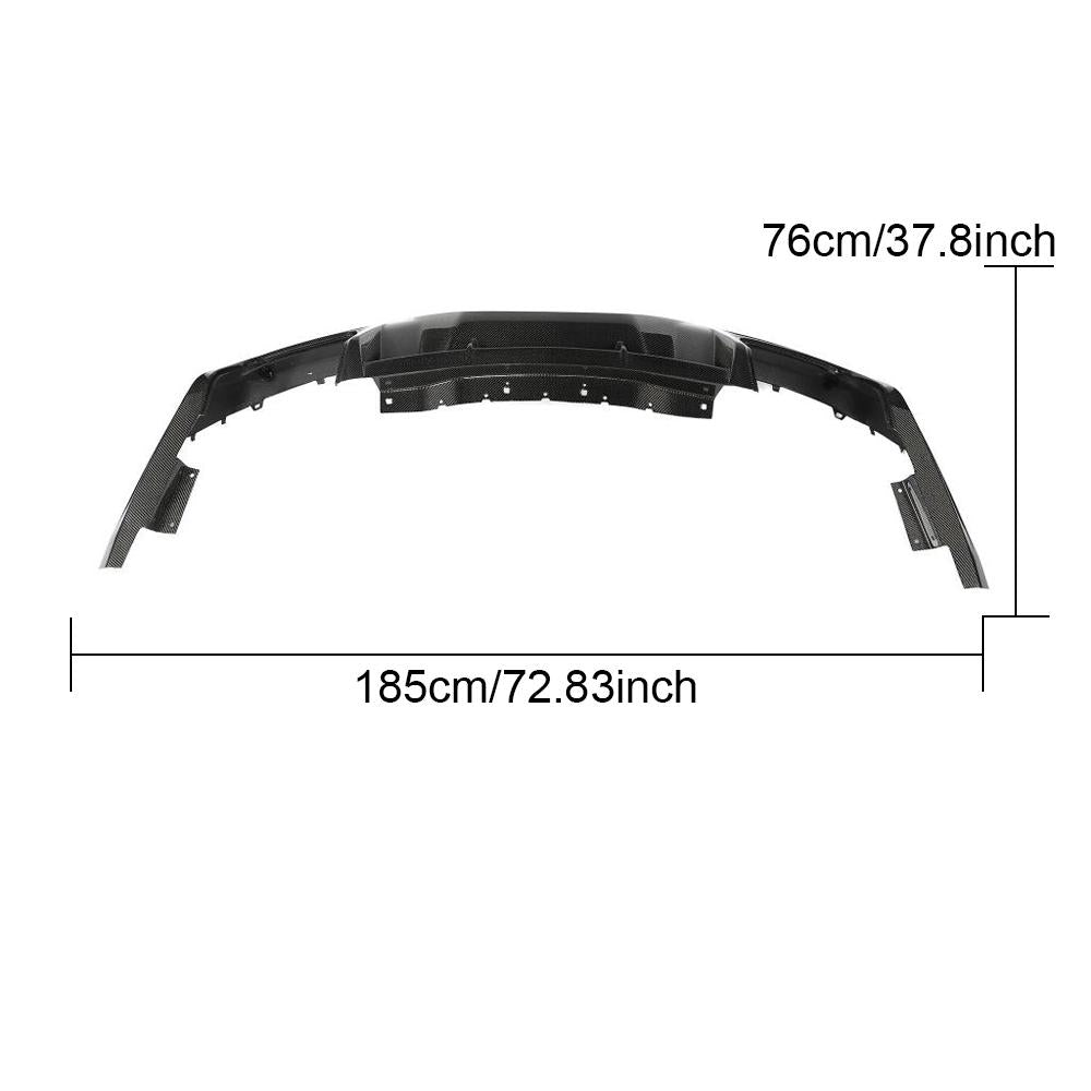 Ford Mustang S650 EcoBoost Base Model (2024+) - Carbon Fiber Rear Diffuser