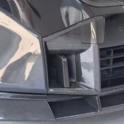 BMW XM G09 (2023–Present) - LD Style Carbon Fiber Front Bumper Air Vent Trim