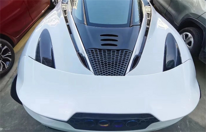 McLaren 720S Coupe - 765LT Style Carbon Fiber Rear Engine Cover Panel