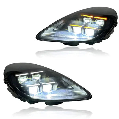 Porsche 718 Boxster / Cayman / GT4 RS (2016–2024) - Matrix Style LED Headlights